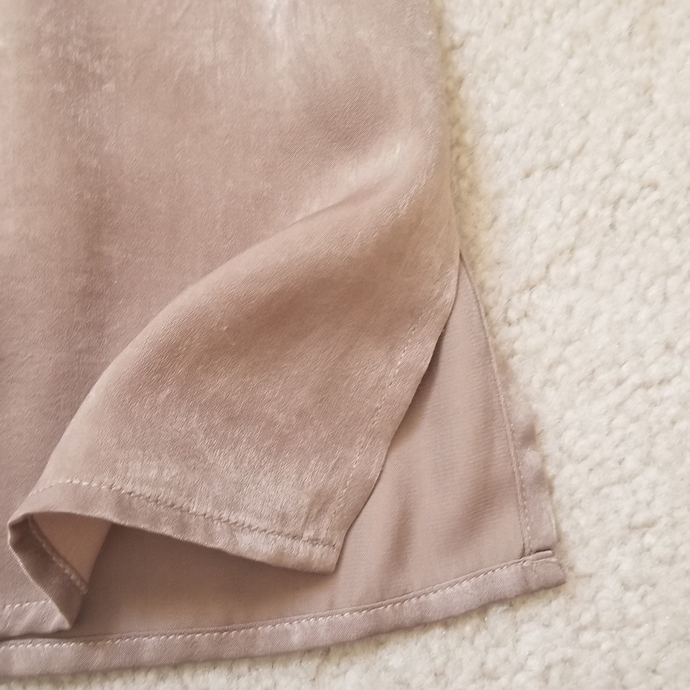 satin tank top